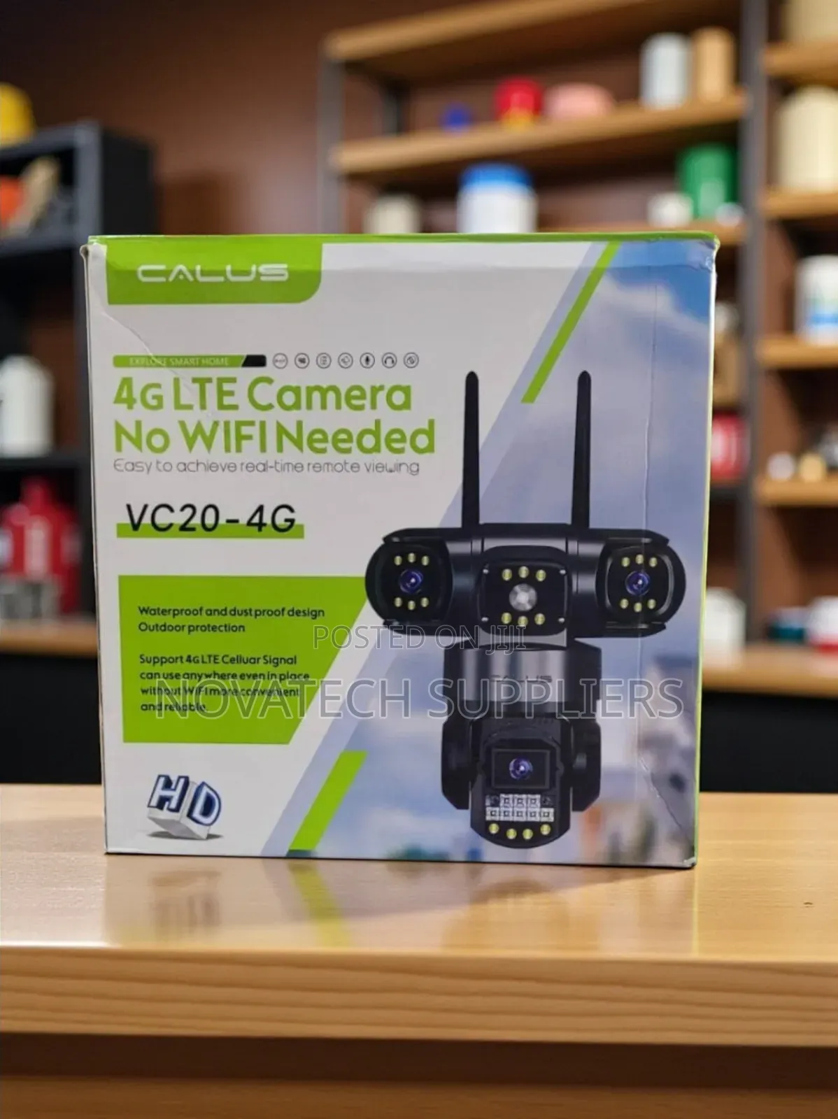 Wireless 4 Lens Wifi Camera – Indoor Outdoor