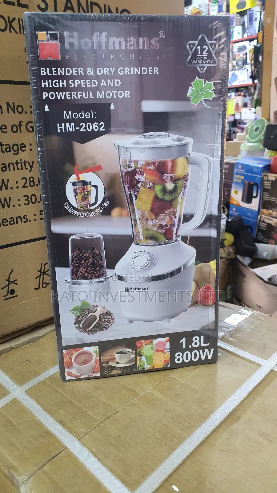 Hoffmans Electric Blender 1.8l