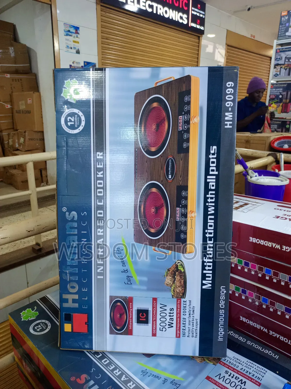 Double Infrared Cooker