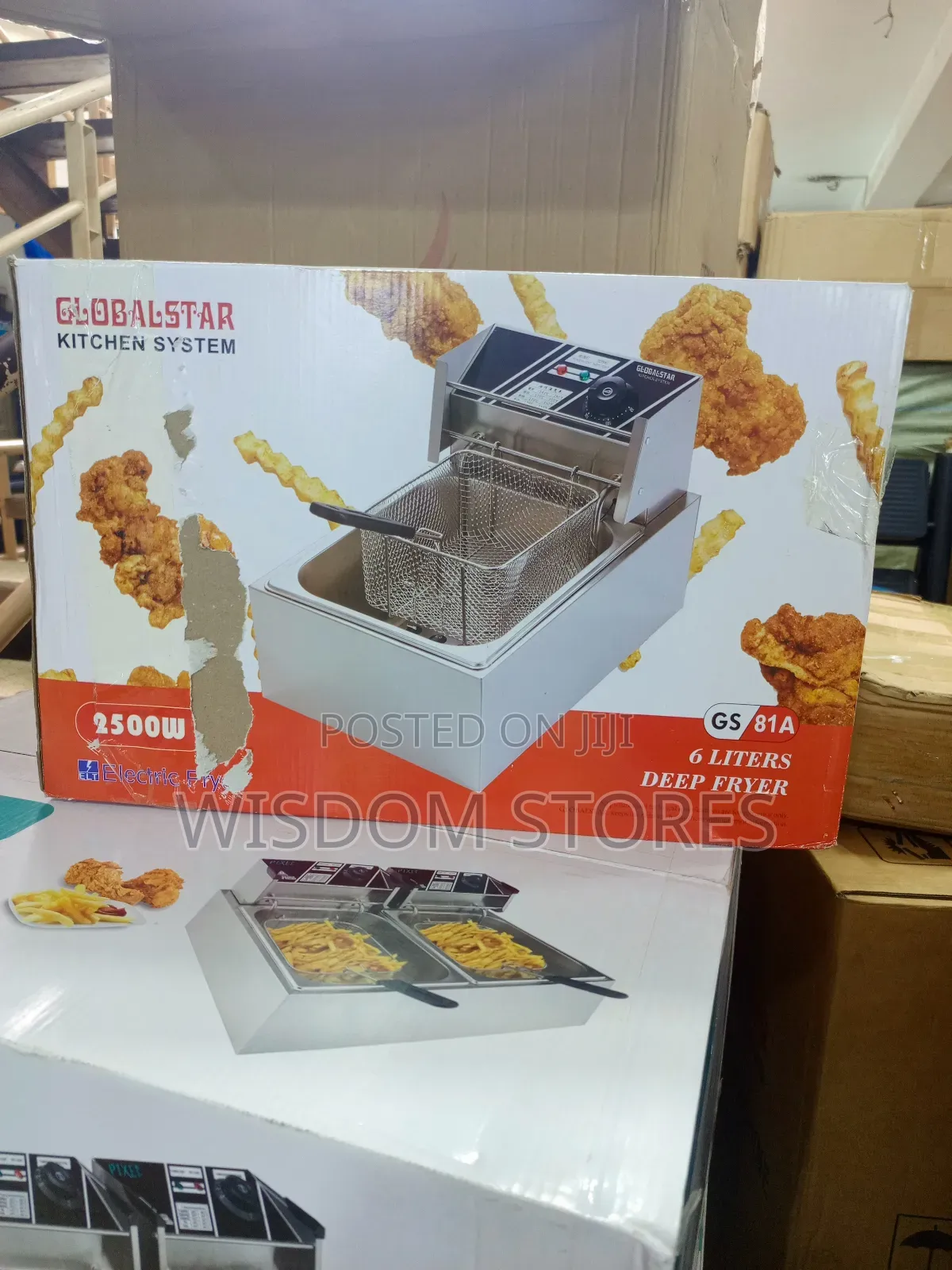 Globalstar Kitchen System Gs 81a 6 Liters Deep Fryer.
