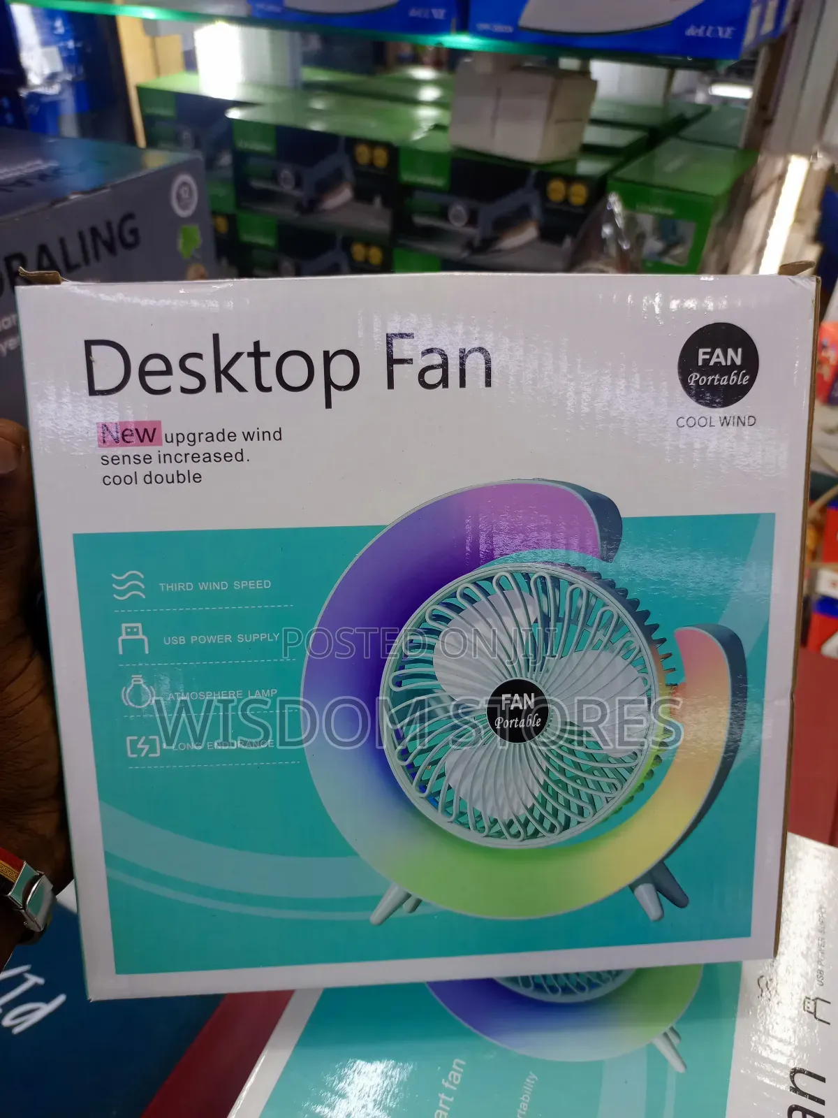 Portable Desktop Fan