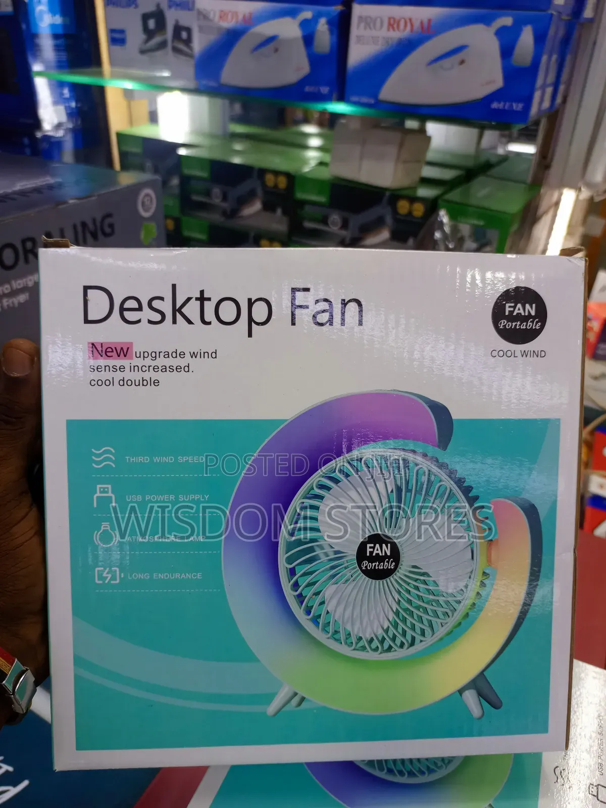 Portable Desktop Fan