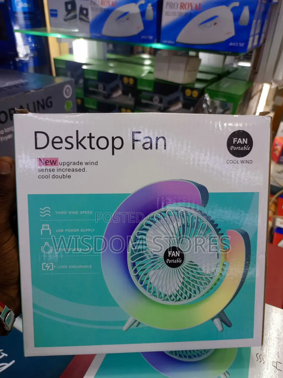 Portable Desktop Fan