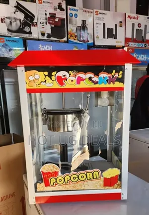 Commercial Electric Popcorn Maker Machine Movie – Red
