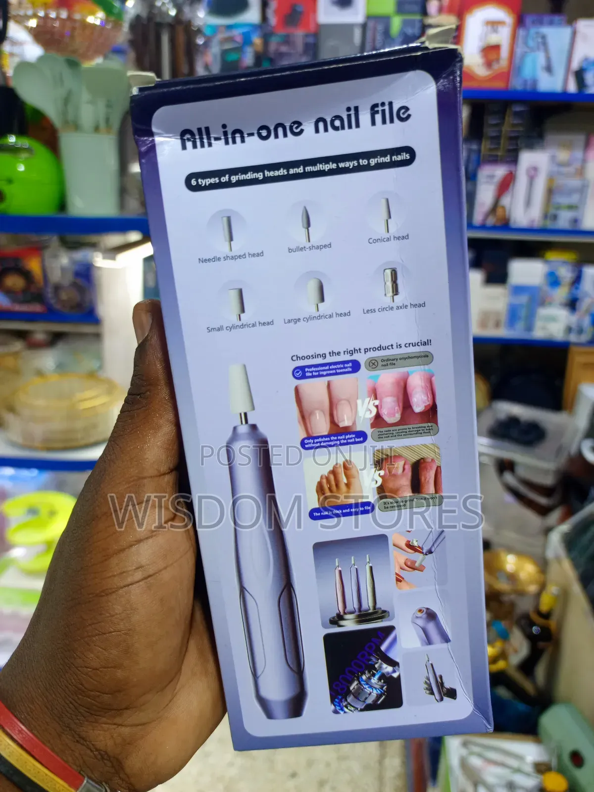 All-in-One Electric Nail File