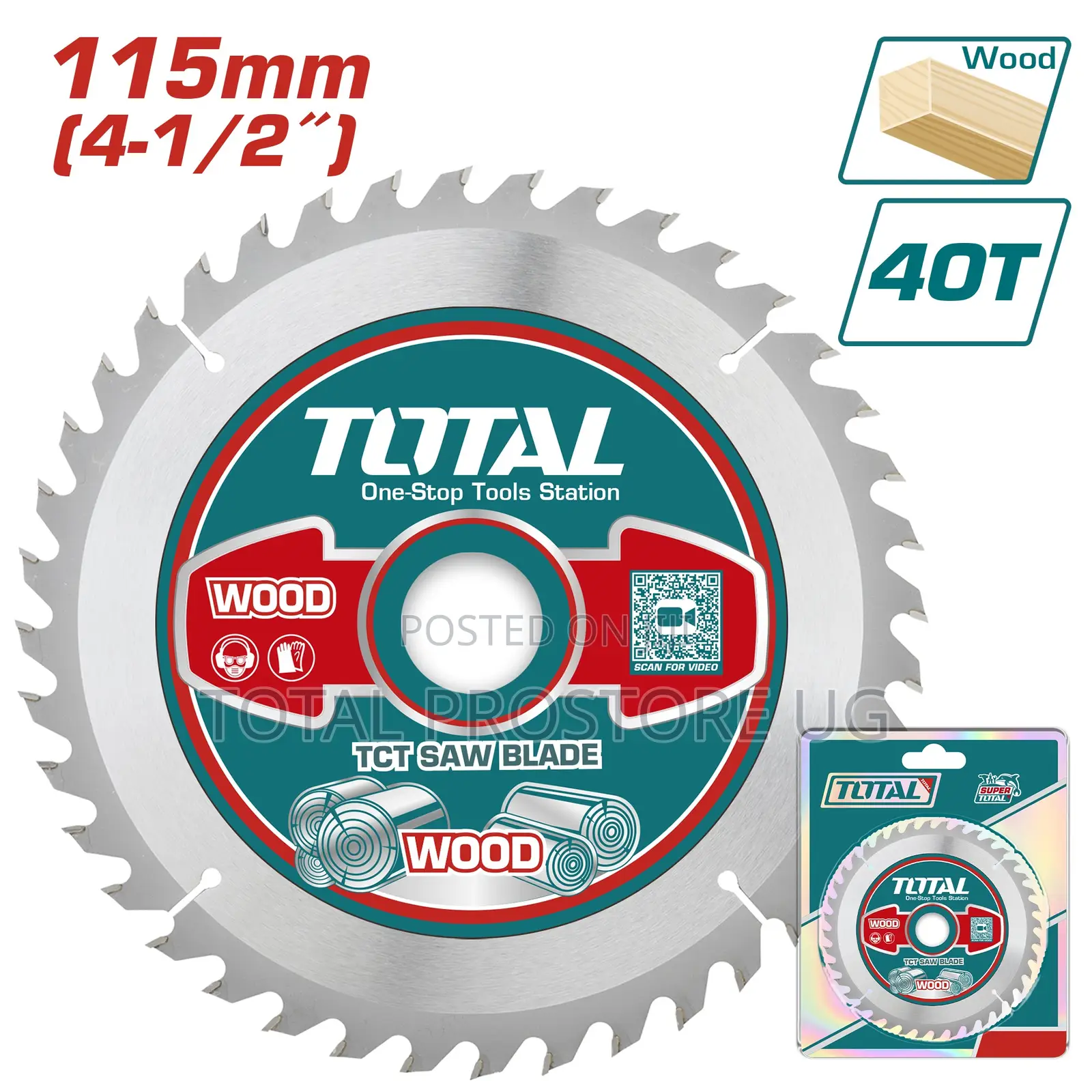TCT Saw Blade 40t 115mm