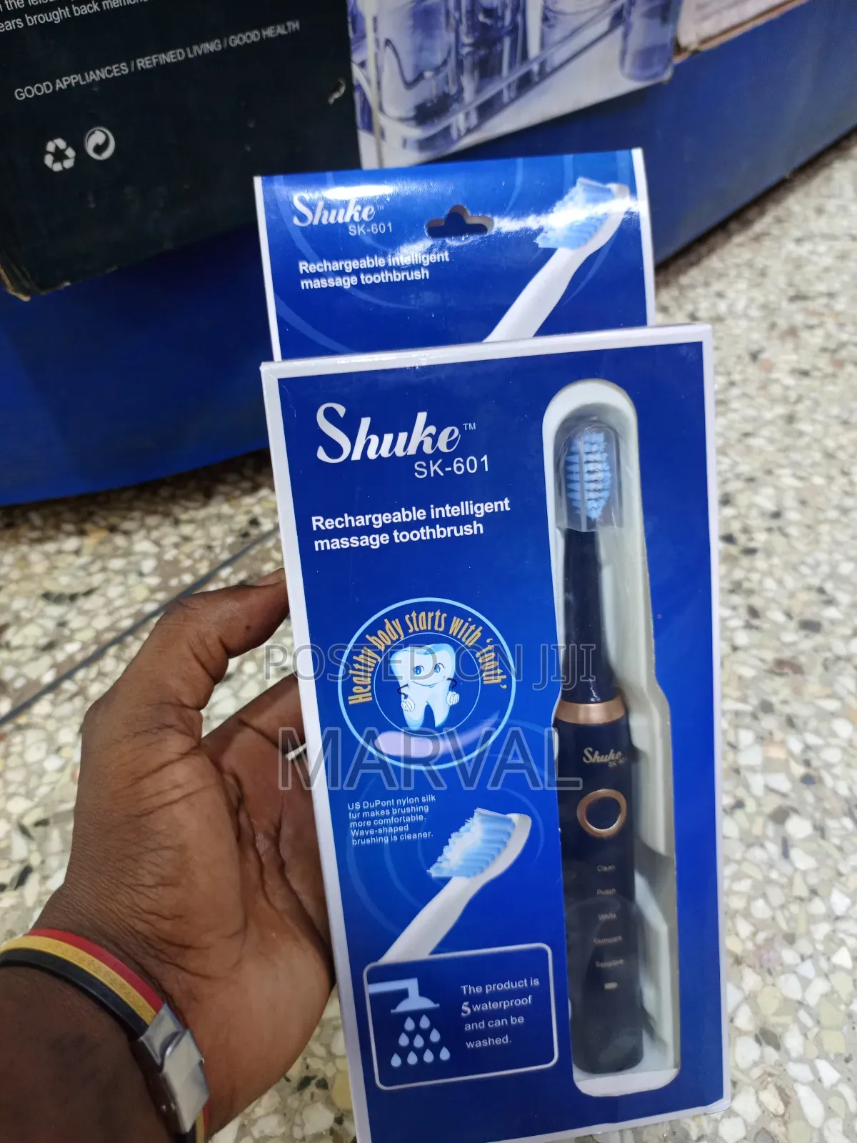 Rechargeable Intelligent Toothbrush.