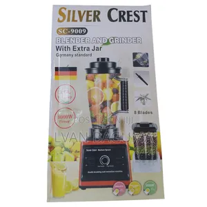 Silver Crest (Sc-9009) Blender and Grinder - 8,000 Watts