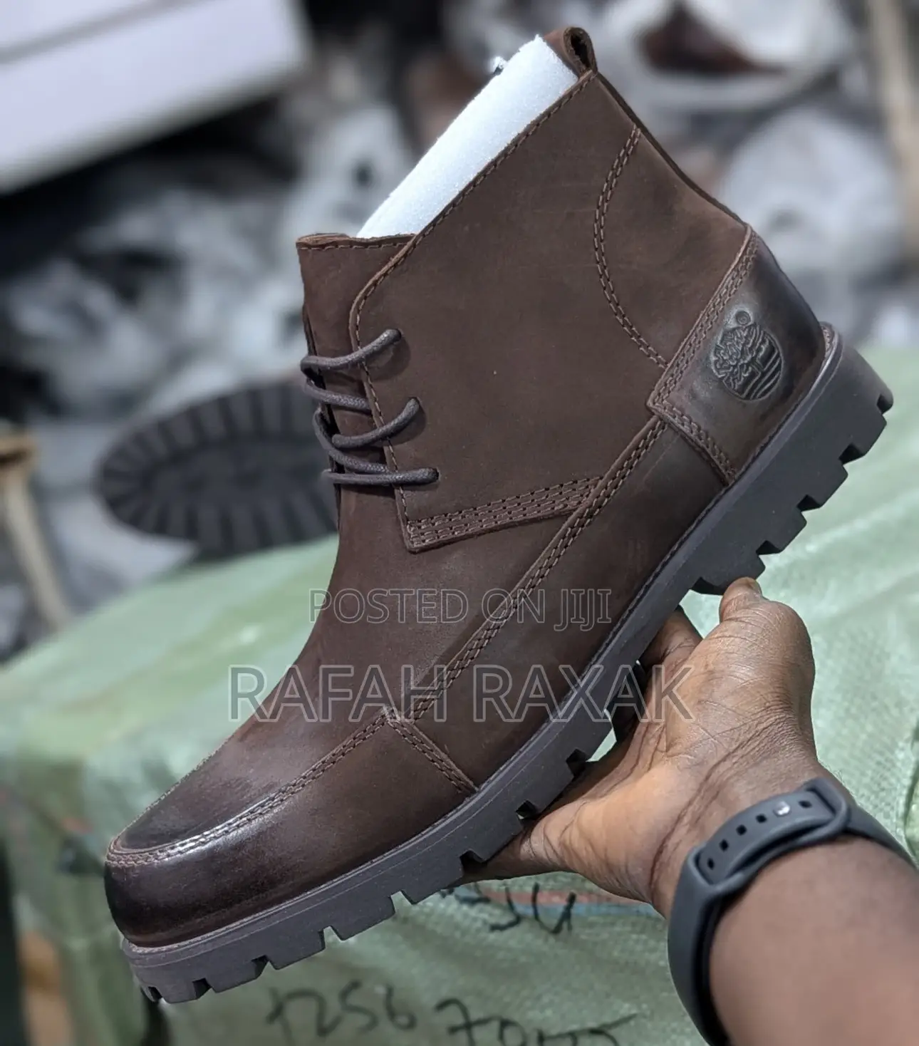 Men’S Coffee Brown Timberland Casual Leather Boots