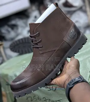 Men’S Coffee Brown Timberland Casual Leather Boots