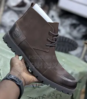 Men’S Coffee Brown Timberland Casual Leather Boots