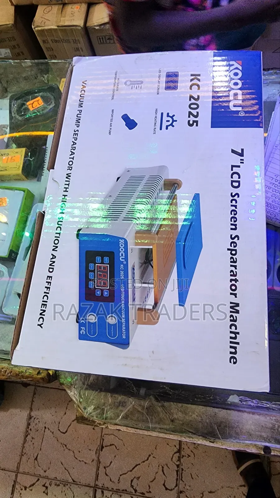 LCD Screen Seprator Machine - Vaccum Separator Koocu Kc 2025 7inch