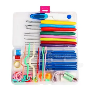 Complete Knitting Crochet Set – Durable Needles, Hooks Accessories