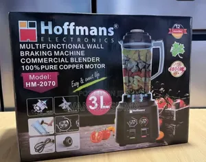 Hoffmans Hm-2070 3l Commercial Blender - 12 Months Warranty