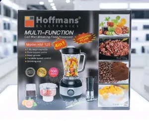 Hoffmans Multi-Function 4-in-1 Food Processor, Blender (Hm-126)