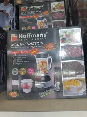 Hoffmans Multi-Function 4-in-1 Food Processor, Blender (Hm-126)