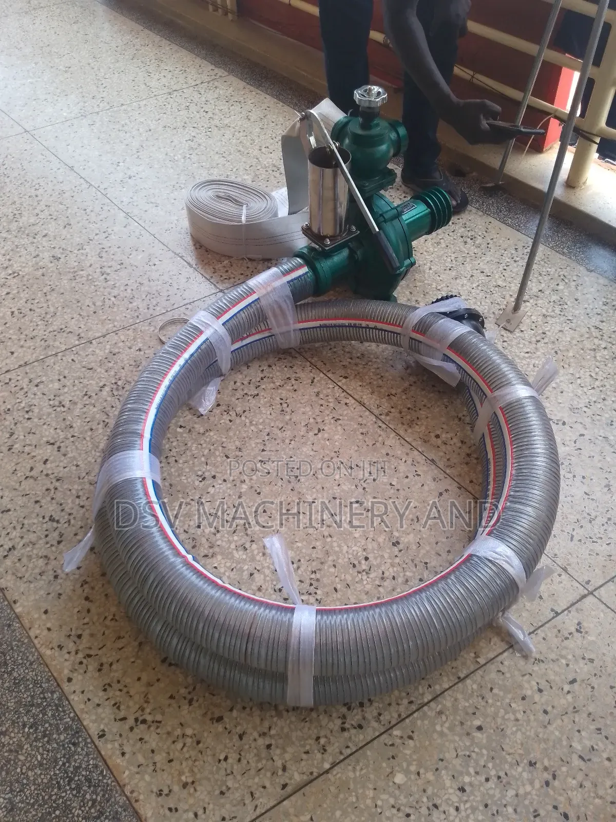 4" Suction to 3" Delivery Irrigation System With Pipe