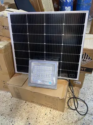 Blue Carbon 500w Solar Flood Light With 120w Solar Panel Styu