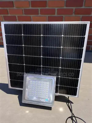 500w Blue Carbon Solar Flood Light – Powerful Outdoor Lighting Kipk