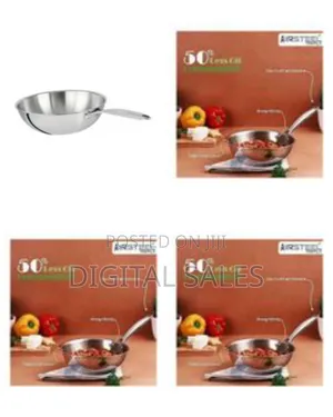 Stainless Steel Wok/Stir-fry Pan