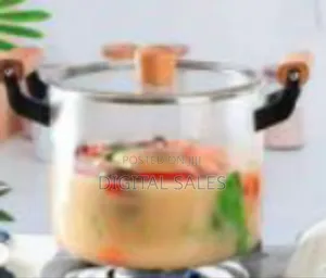 High Borosilicate Glass Saucepan