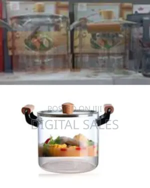 High Borosilicate Glass Saucepan