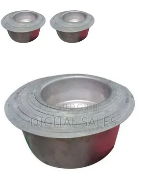 8 Piece Set Of Aluminum Saucepans