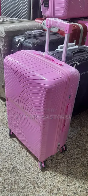 4wheels Plastic Rubber Large Suitcases