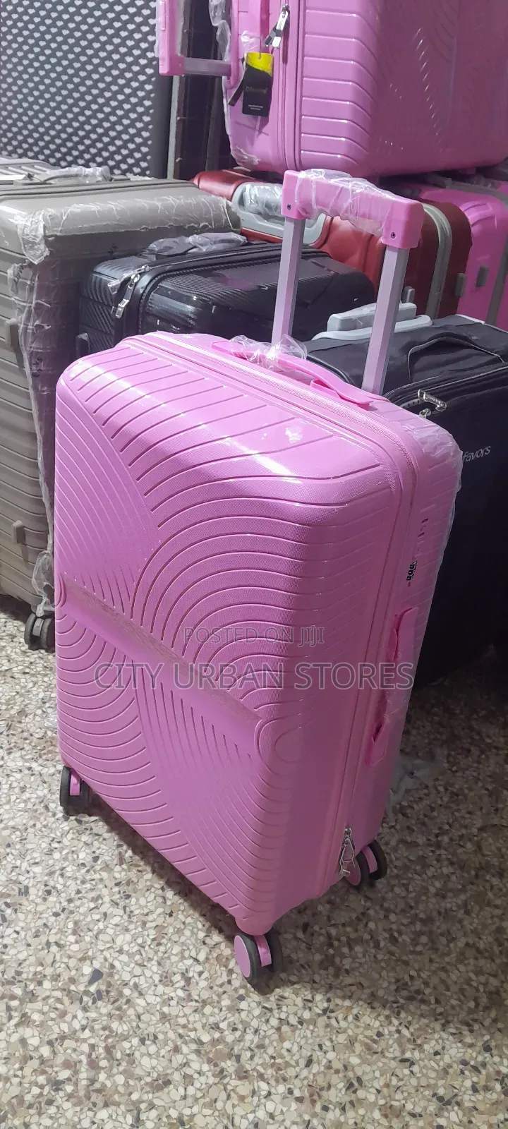 4wheels Medium Plastic Rubber Pinky