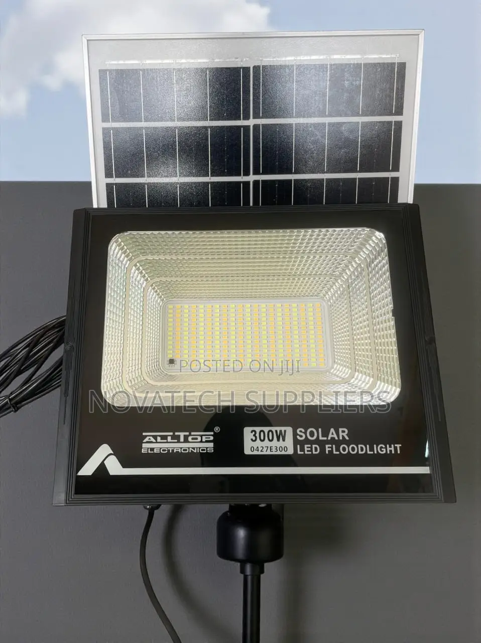 300w Alltop Led Solar Flood Light – Bright Security Light