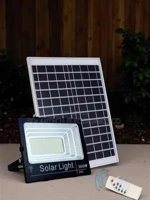 300w Led Solar Security Flood Light – Inbuilt Battery