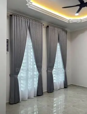 New Full Set Curtain With a Net