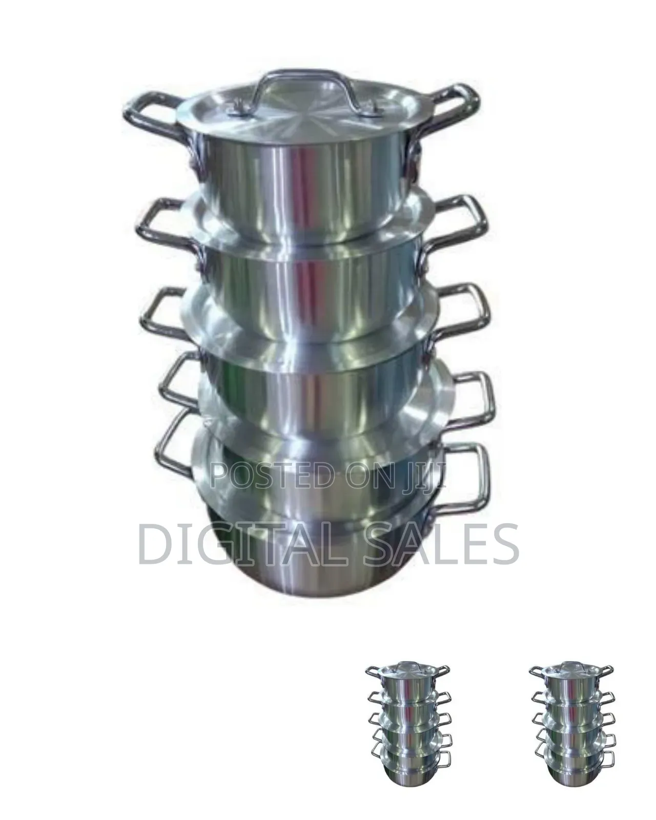 8 Pieces Stainless Steel Cookware