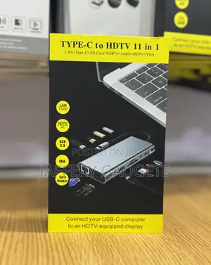 Usb-C to HDTV 11-in-1 Multiport Adapter