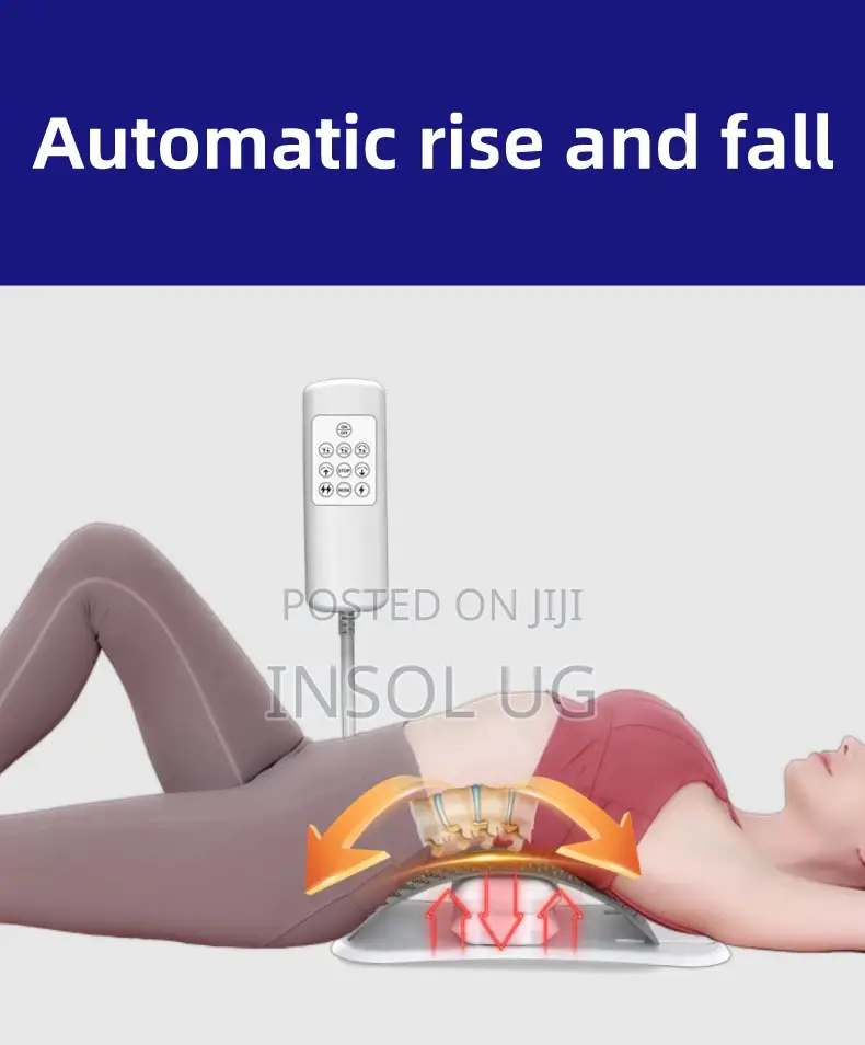 Electric Auto Back Stretcher With Ems Pulse Massager