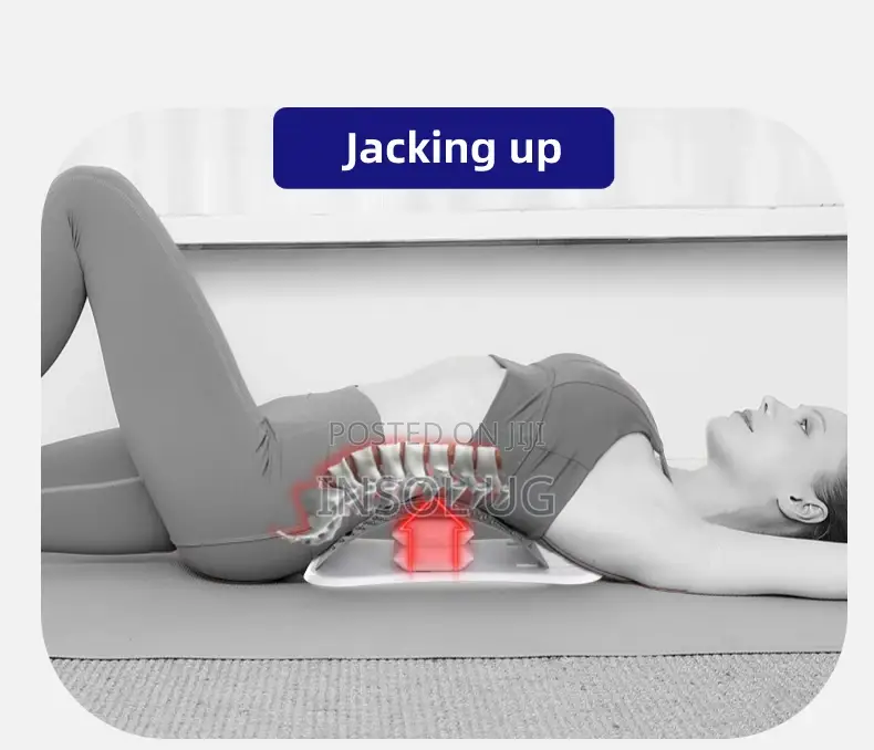 Electric Auto Back Stretcher With Ems Pulse Massager