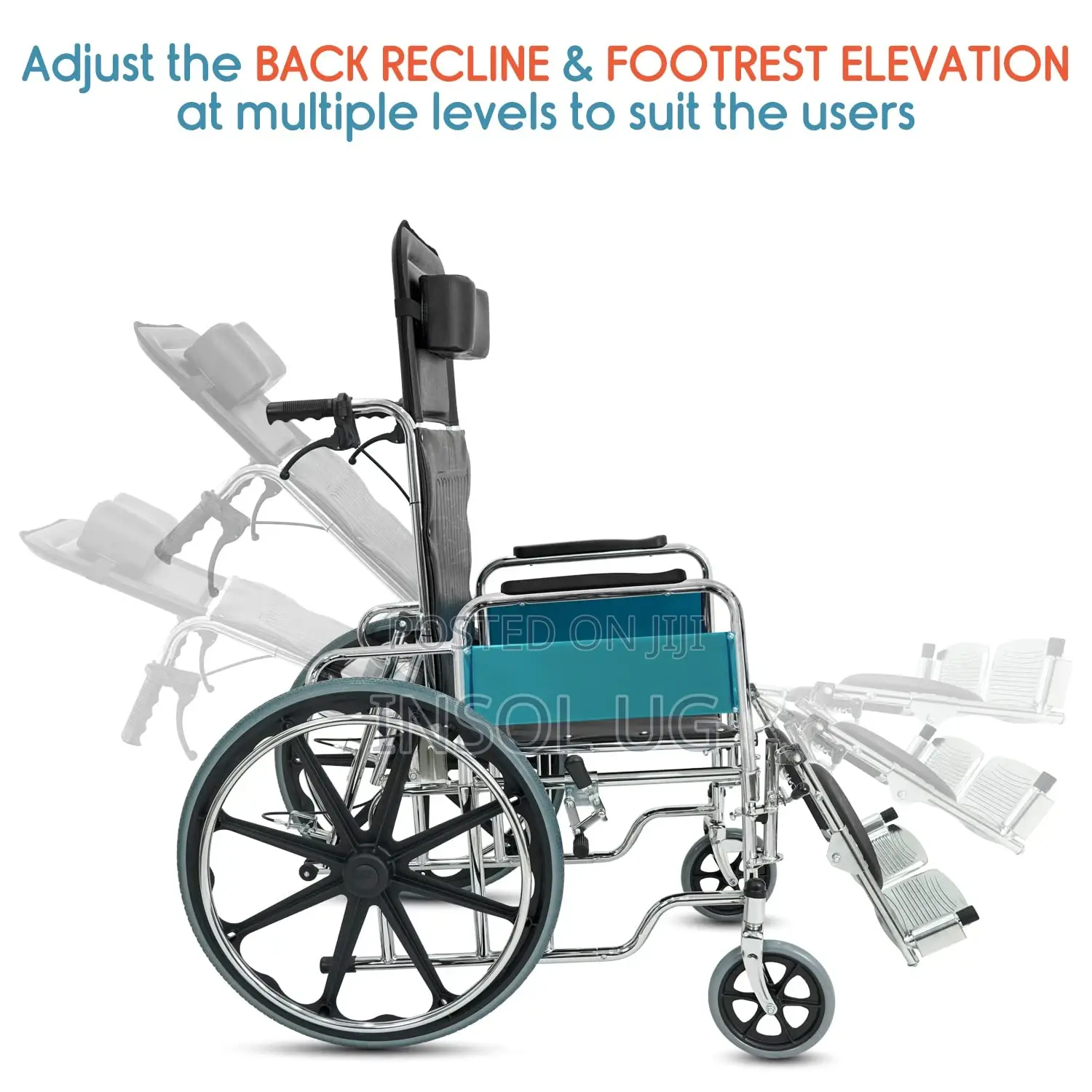 High Backrest Wheelchair