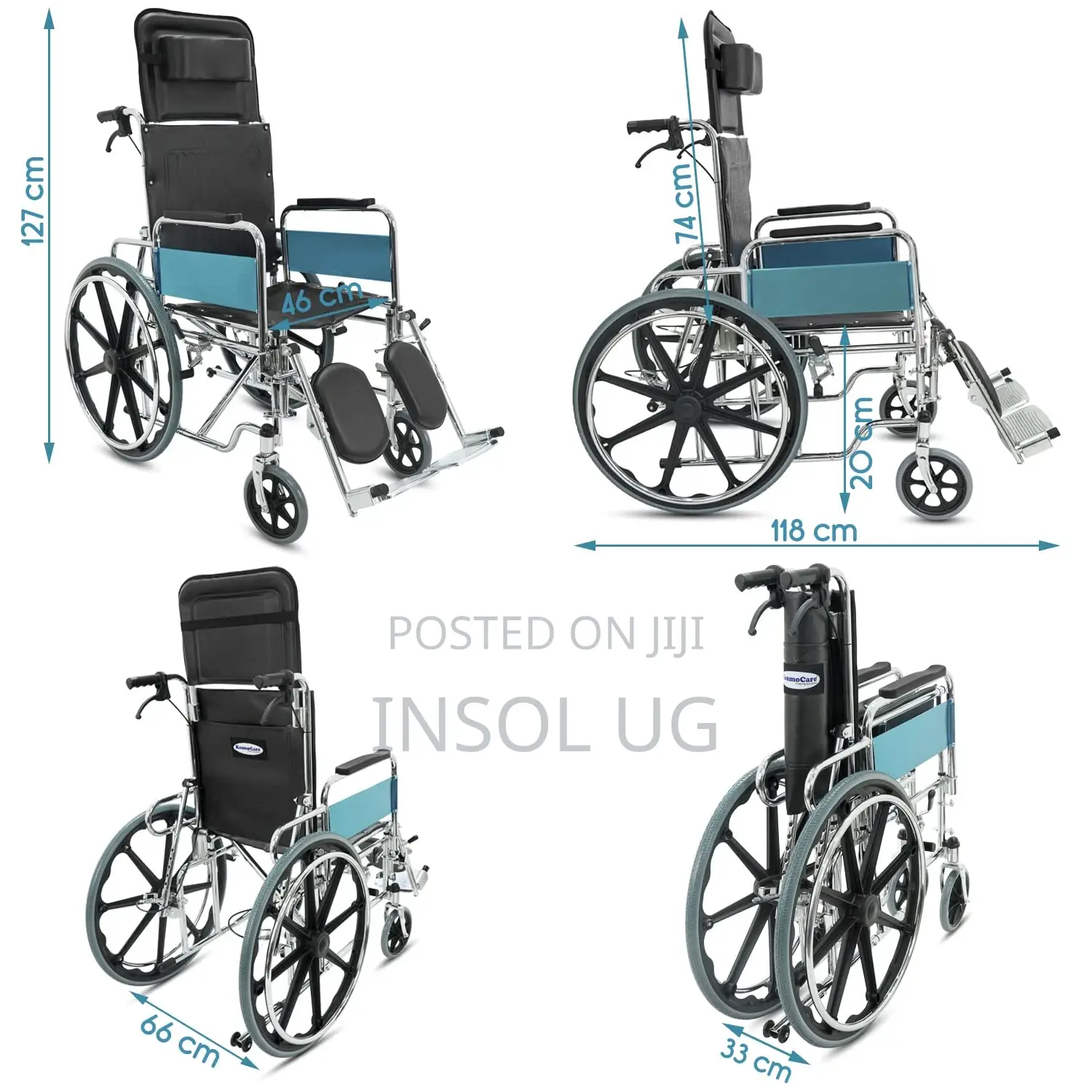 High Backrest Wheelchair