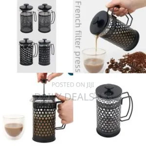 Manual French Press Coffee Maker
