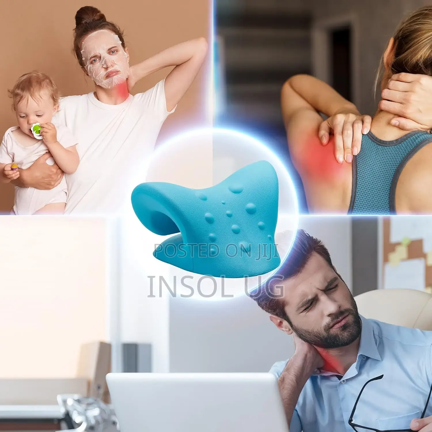 Neck Stretcher Cervical Traction, Neck and Shoulder Relaxer