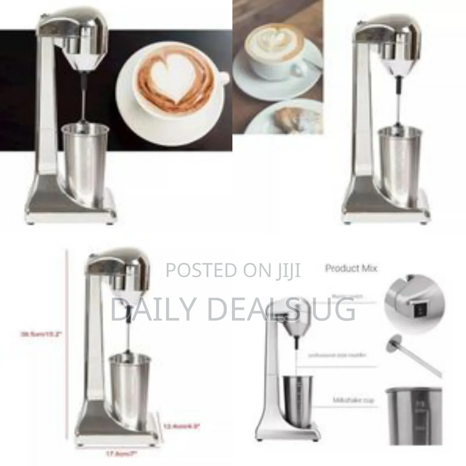 Commercial Electric Milk Shaker - Multicolor