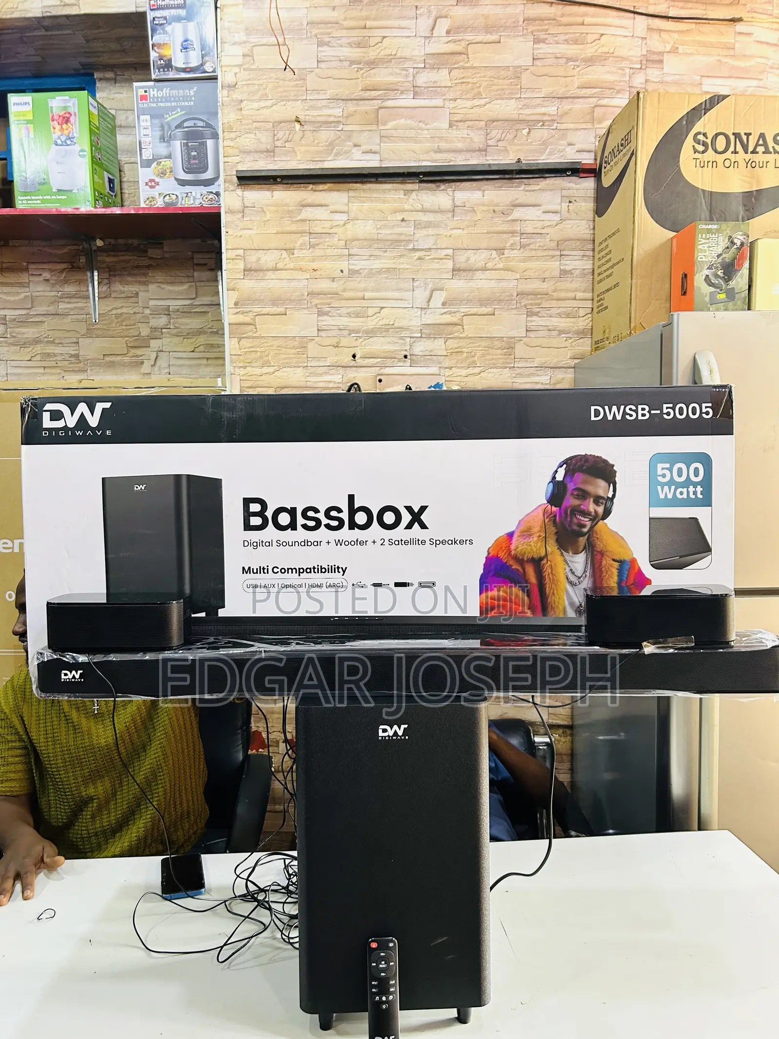Dw Soundbar 5:1 Channel 500w