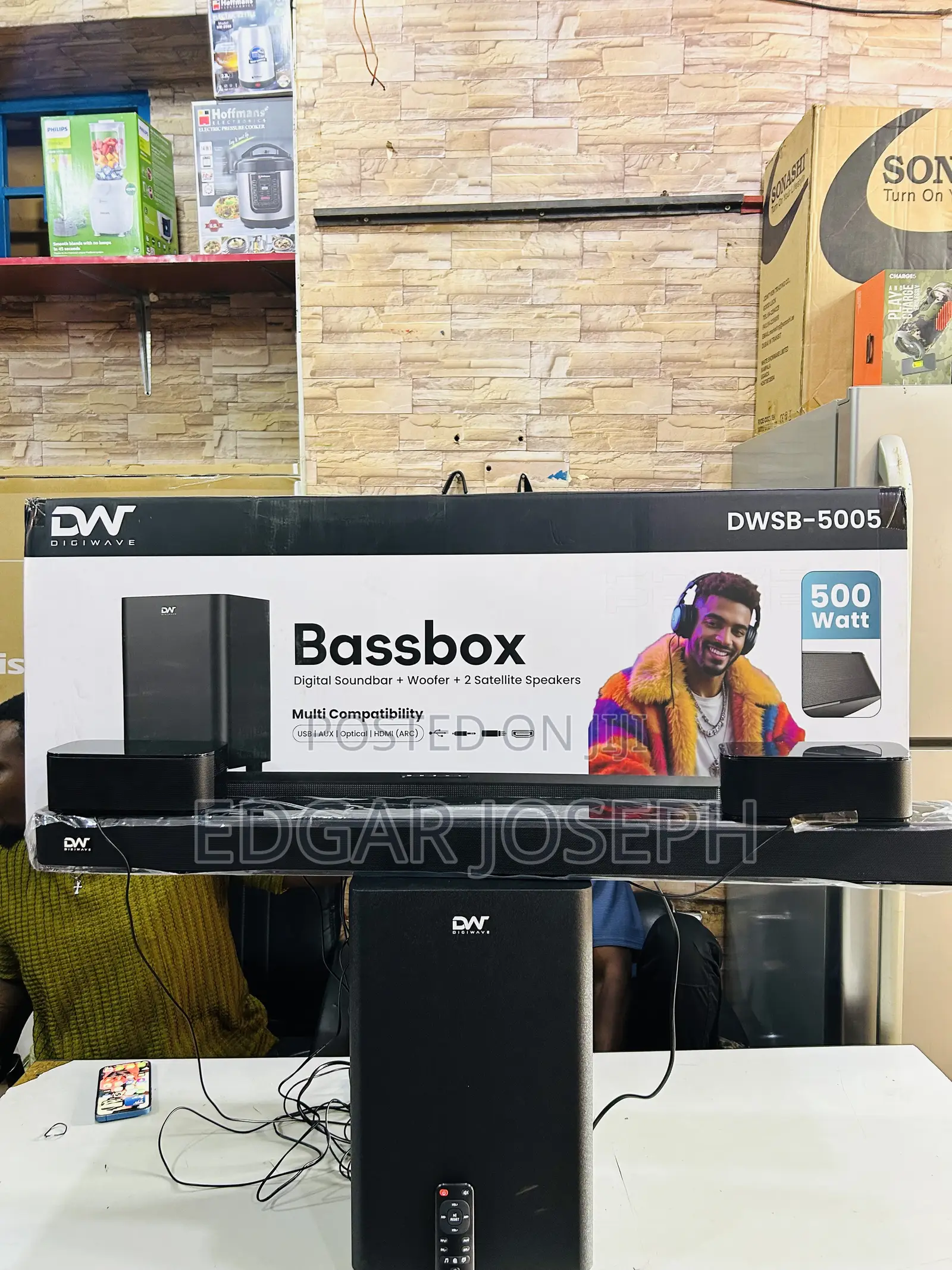 Dw Soundbar 5:1 Channel 500w