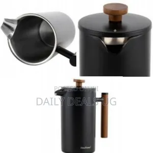 Insulated French Press Coffee and Tea Maker, 1000ml - Multicolor