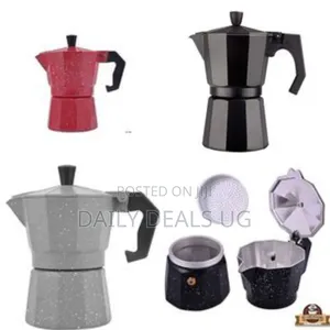 Classic Stovetop Espresso / Moka Pot - Multicolor