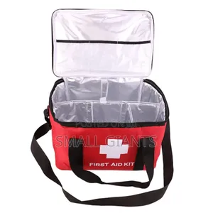 Portable Red First Aid Kit Bag