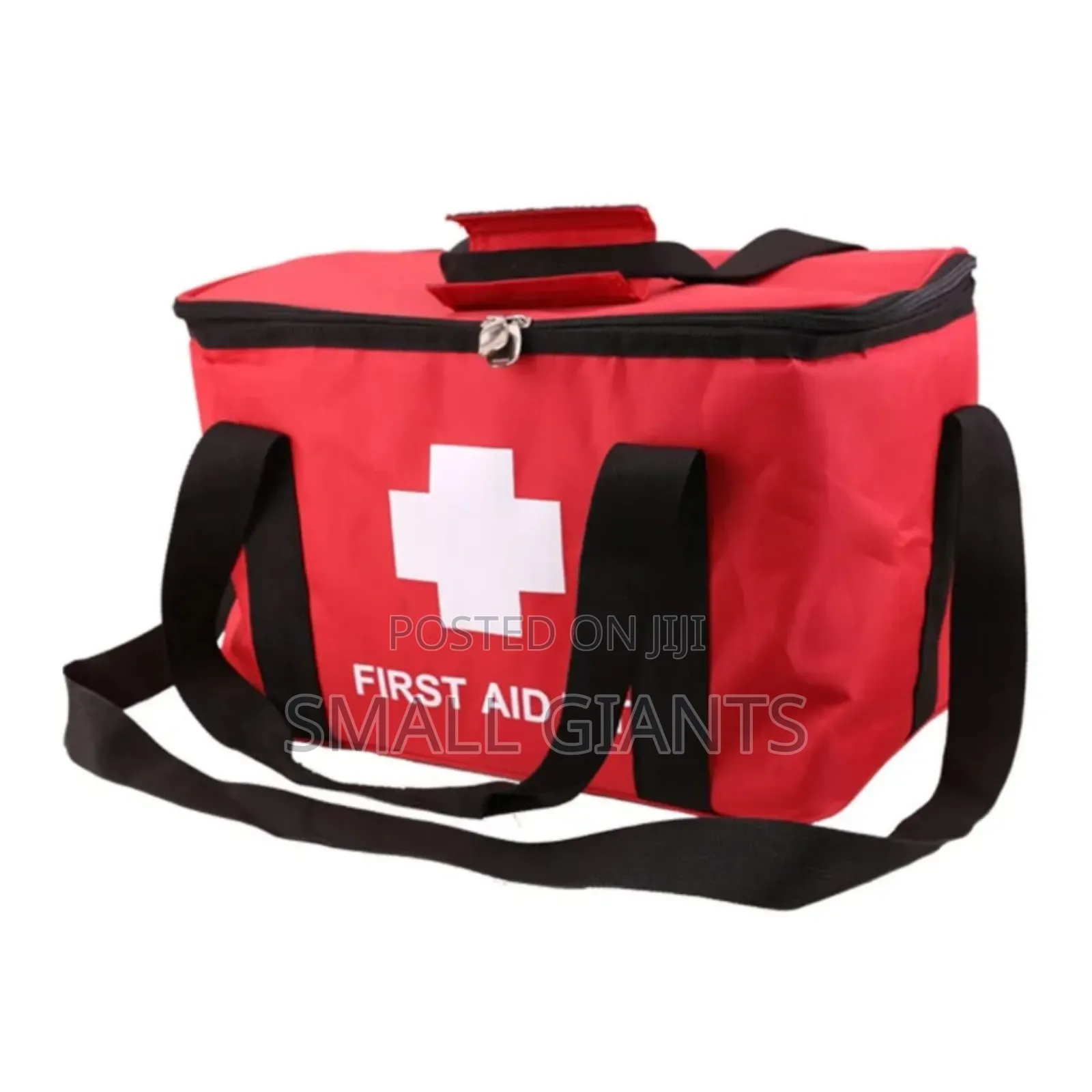 Portable Red First Aid Kit Bag