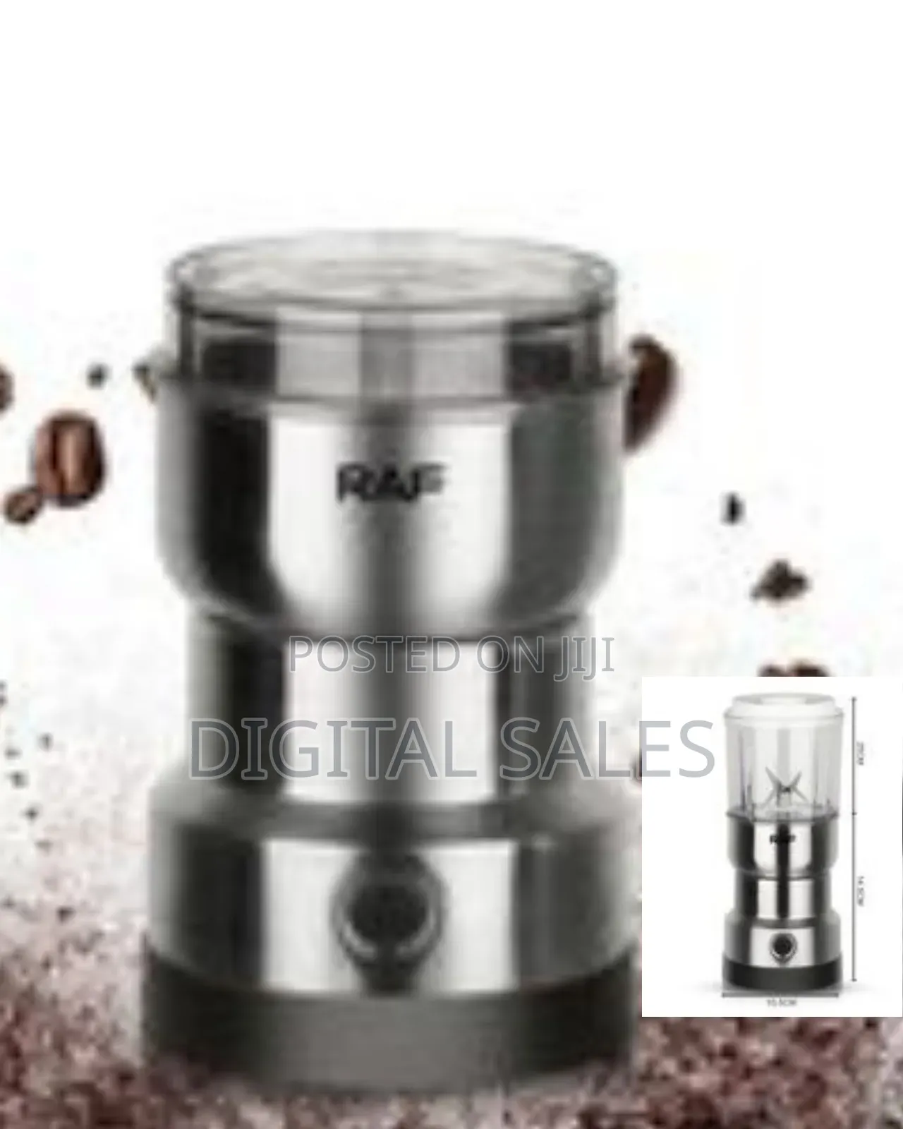 Raf Versatile 2-in-1 Coffee Juice Electric Blender