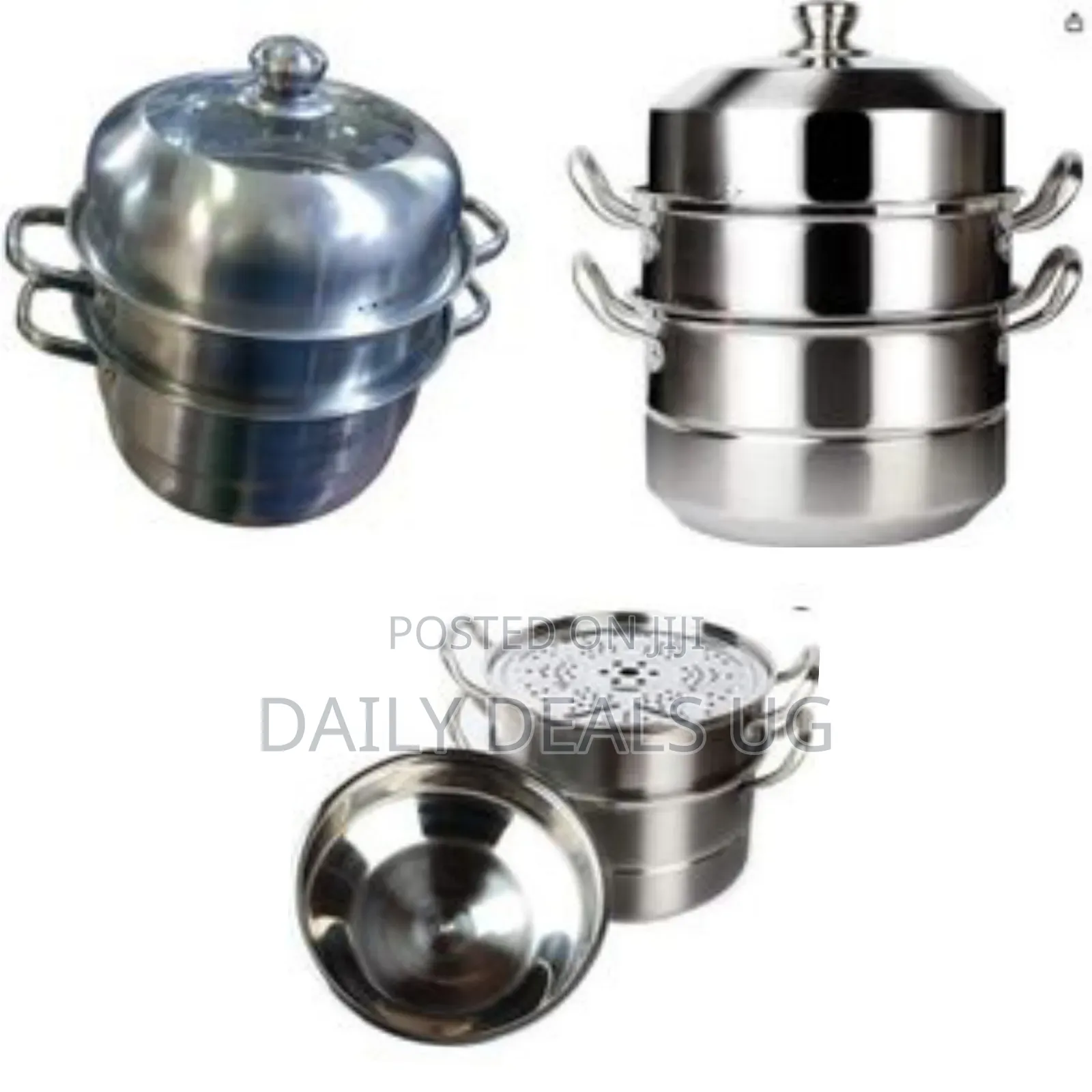 3 Tier Non-Electric Steamer