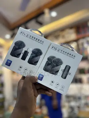 F11-2 And F15-2 Dual Wireless Microphone Systems